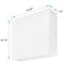 Luxrite Luxrite Square LED Up and Down Wall Sconces, 5CCT 2700K-5000K, 15W, 1000LM, IP65, ETL - White 2-Pack LR40310-2PK - alternate 4
